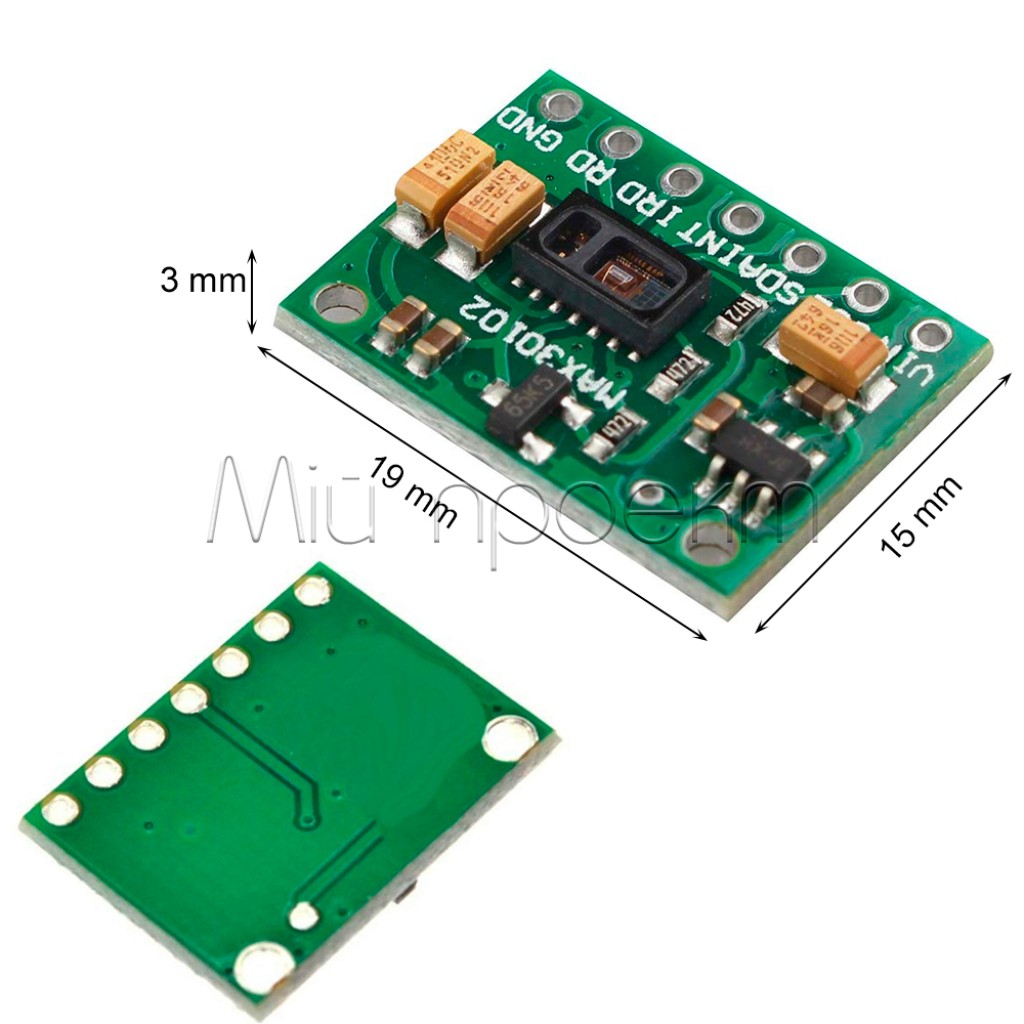 MAX30100 / MAX30102 датчик пульса и сердечного ритма