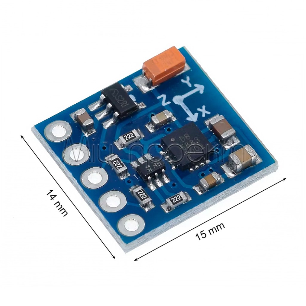 Магнитометр GY-271 3-осевой цифровой I2C 3-осевой - QMC5883L