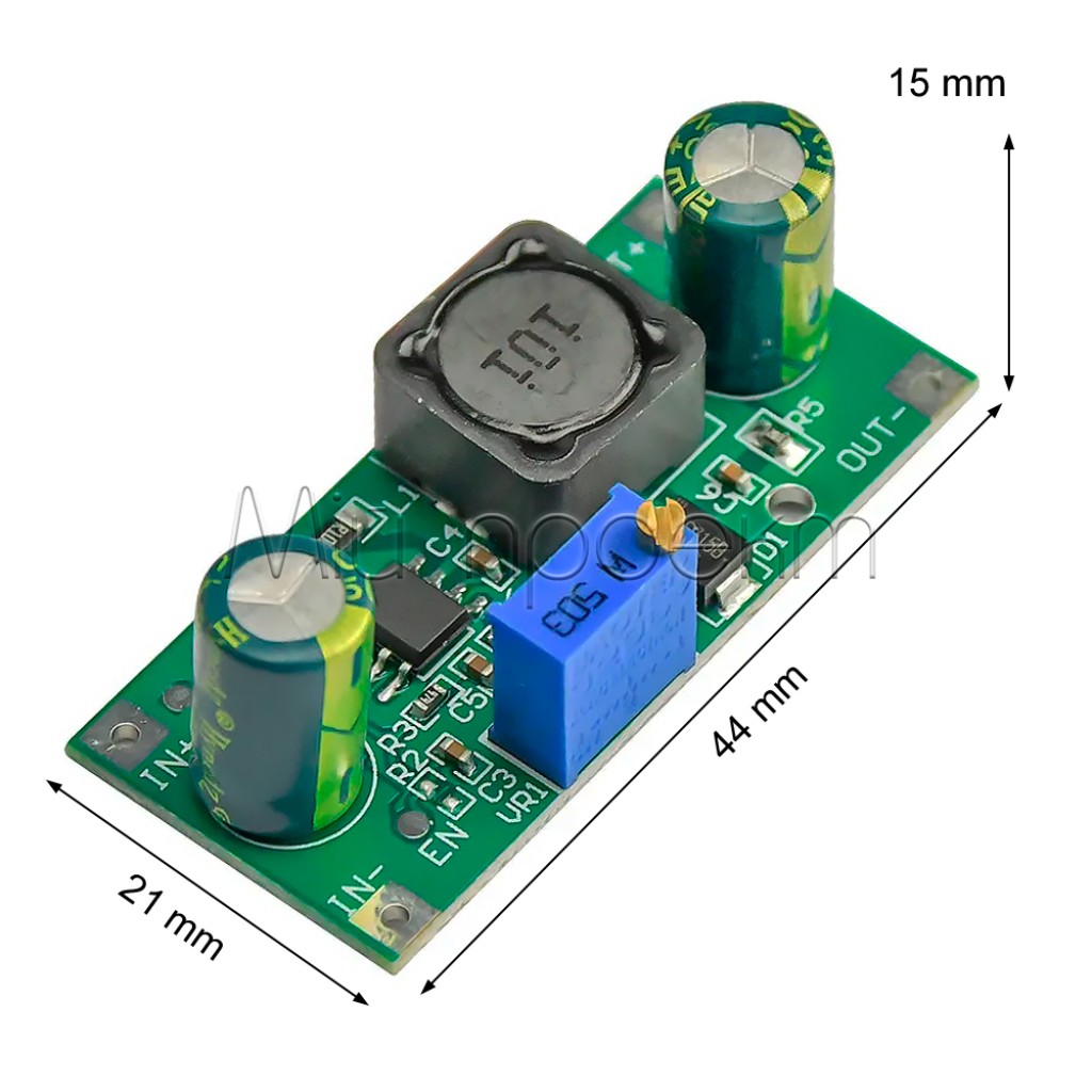 Понижающий преобразователь напряжения Регулируемый (12-120V до 1.25-48V)