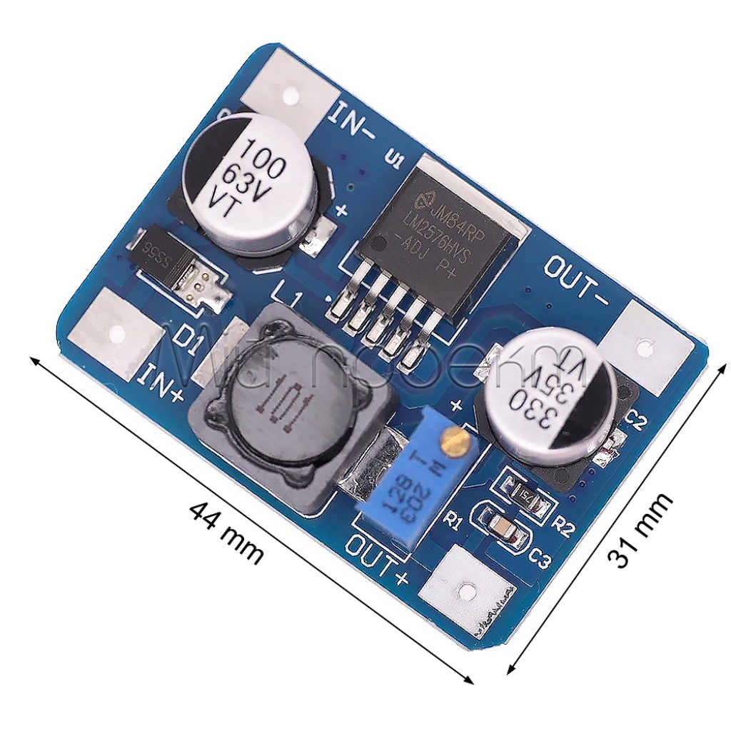 LM2576HV Понижающий преобразователь напряжения DC-DC (5 - 60V до 1.25 - 26V)