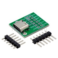 HW-189 USB3.1 Type-C гніздо (роз'єм) на платі мама (12 пін)