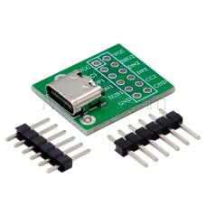 HW-189 USB3.1 Type-C гнездо (разъем) на плате мама (12 пин)