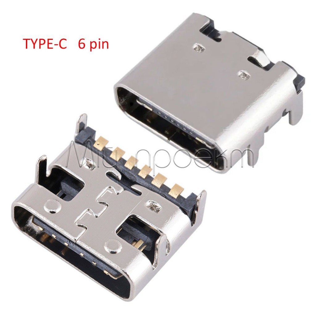 Разъем (гнездо) Type C USB-3.1 (6pin) (16pin) (24pin)