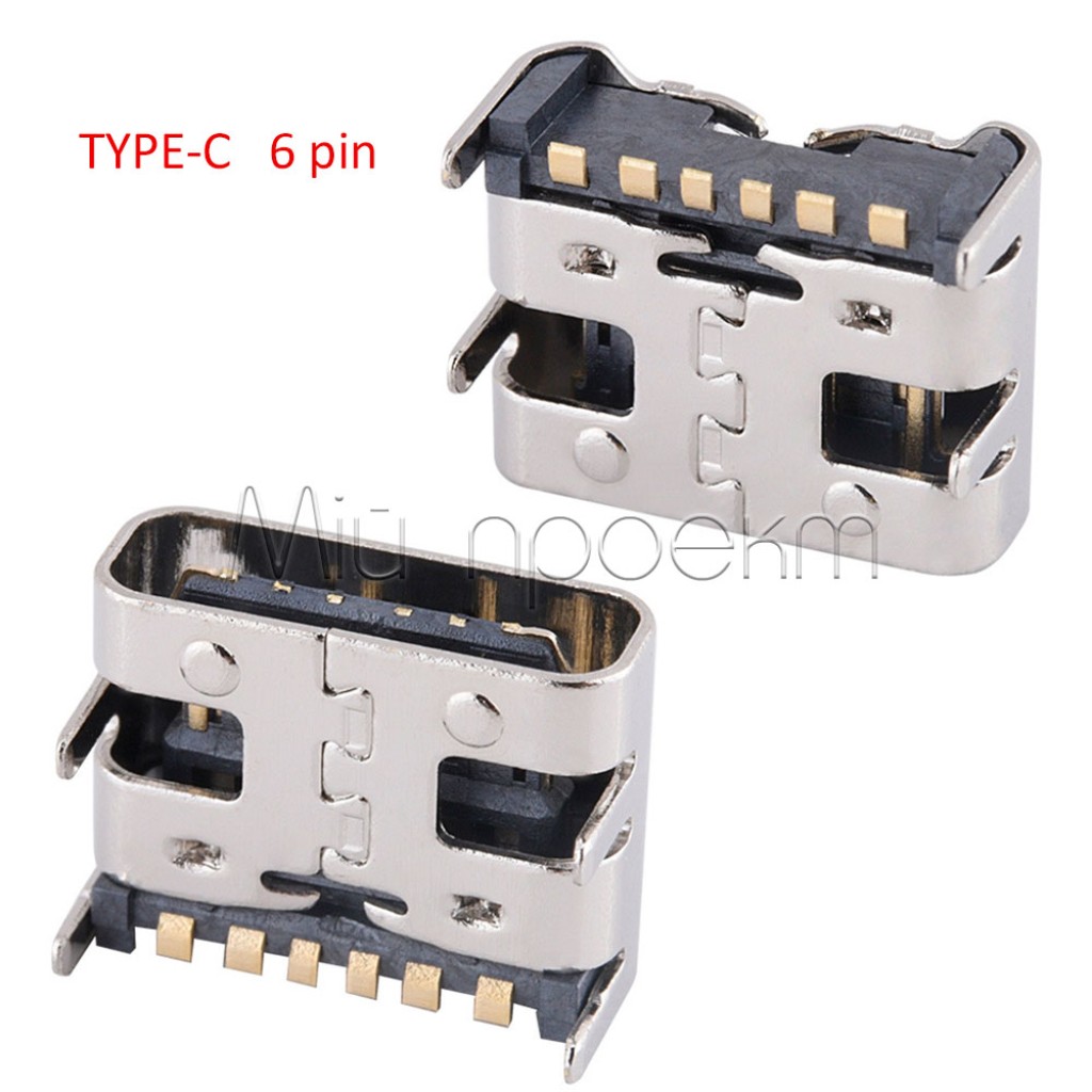 Разъем (гнездо) Type C USB-3.1 (6pin) (16pin) (24pin)