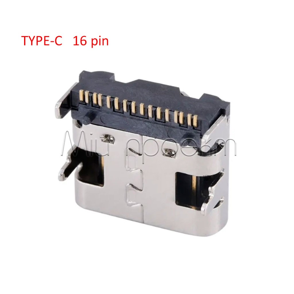Разъем (гнездо) Type C USB-3.1 (6pin) (16pin) (24pin)