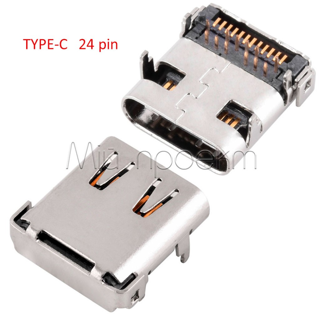 Разъем (гнездо) Type C USB-3.1 (6pin) (16pin) (24pin)