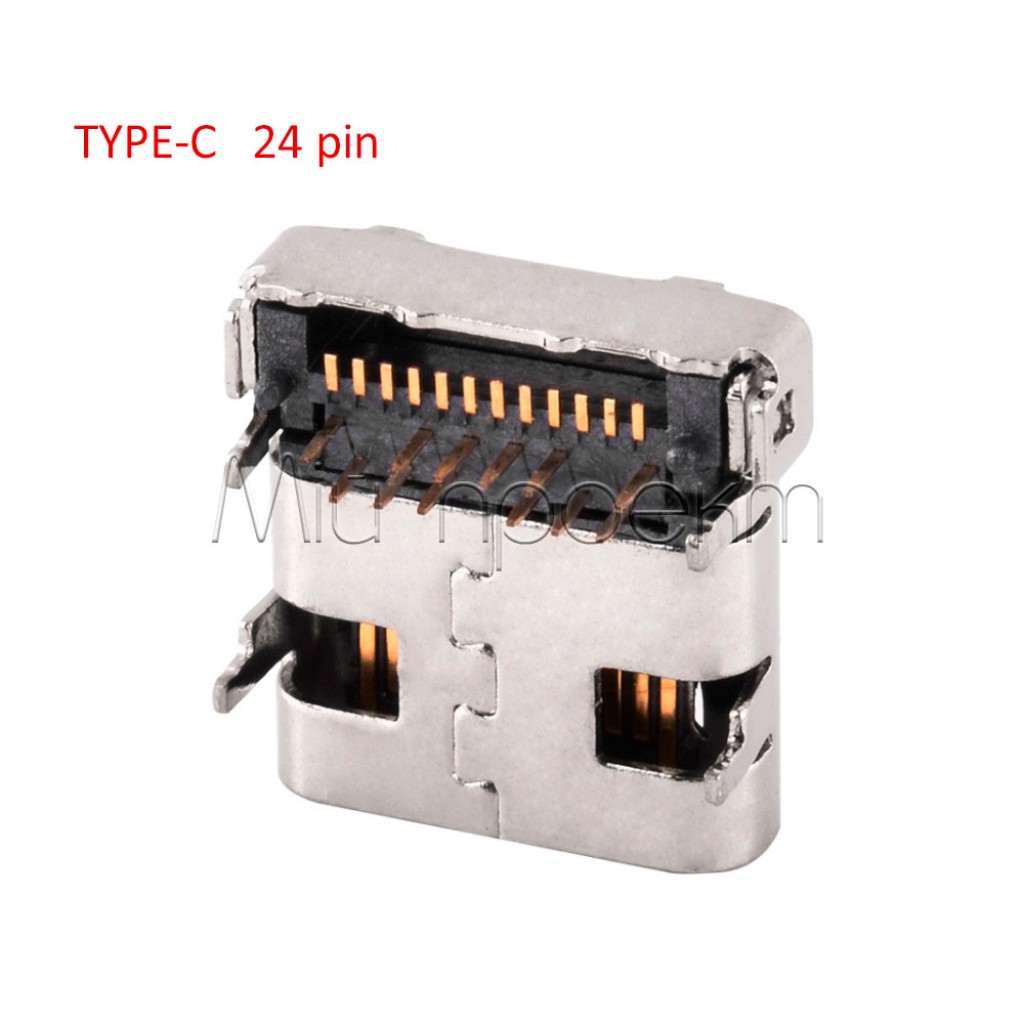 Разъем (гнездо) Type C USB-3.1 (6pin) (16pin) (24pin)