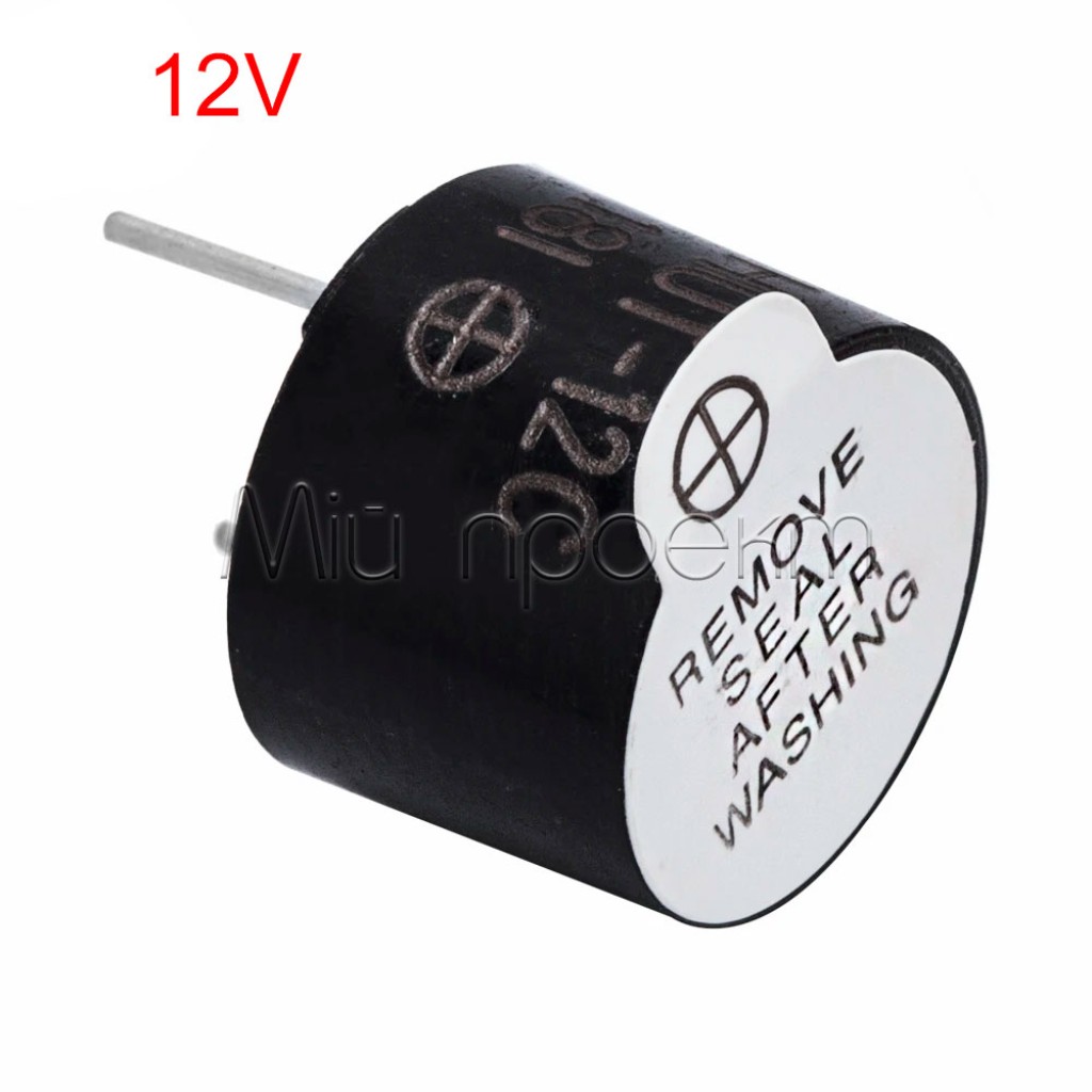 Активный зуммер, бузер, TMB 12A03-12A05-12A12 (3-5-12В 2400ГЦ)
