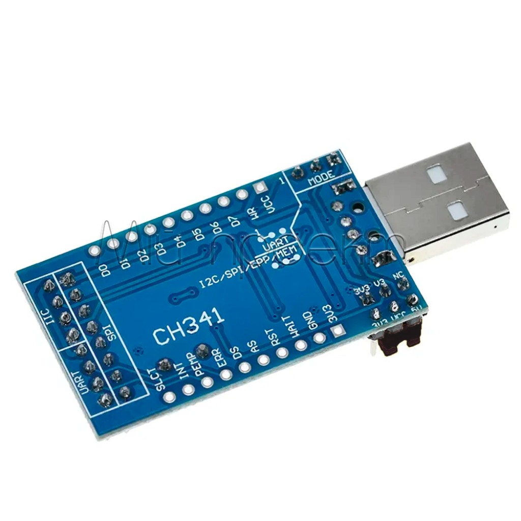 CH341A преобразователь USB в UART IIC SPI TTL ISP EPP/MEM