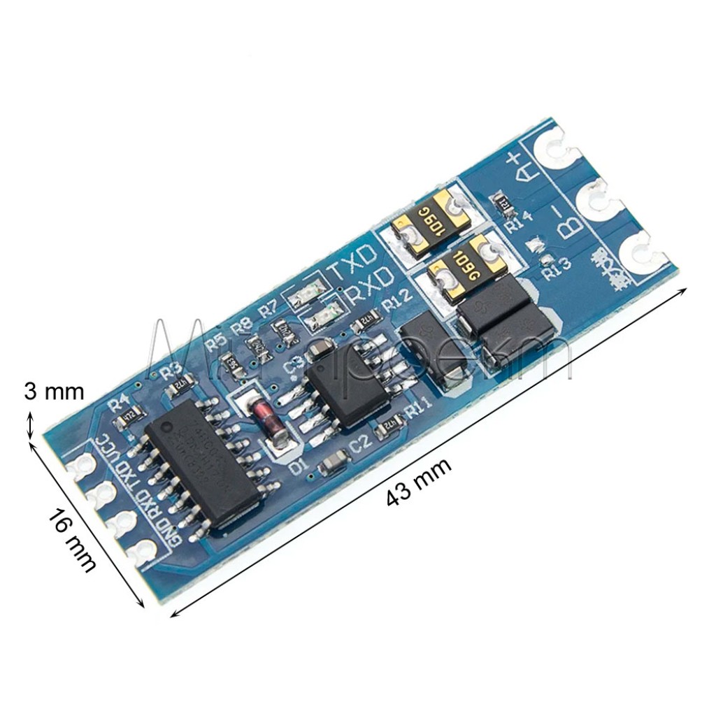 HW-0519 Преобразователь интерфейса RS485 - UART TTL