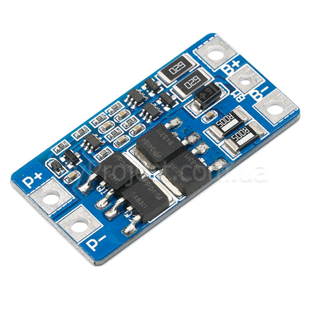 HX-2S-JH20 Контроллер заряда BMS Li-ion (10А, 7.4В) с балансировкой