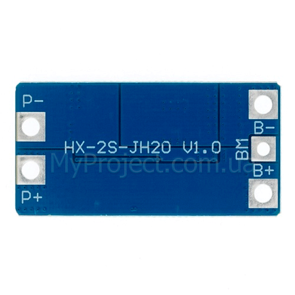 HX-2S-JH20 Контроллер заряда BMS Li-ion (10А, 7.4В) с балансировкой