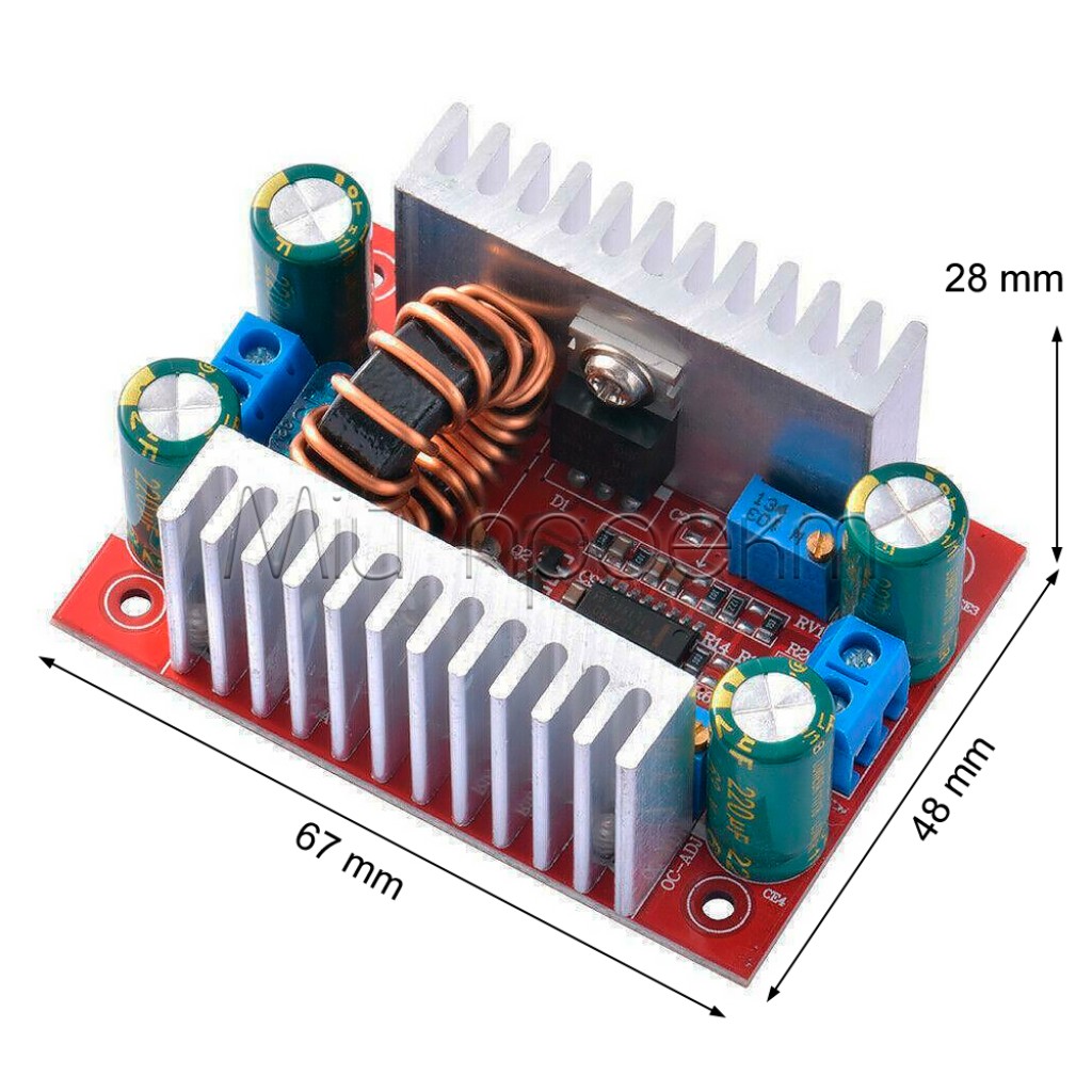 Повышающий преобразователь DC-DC на TL494 (400W)