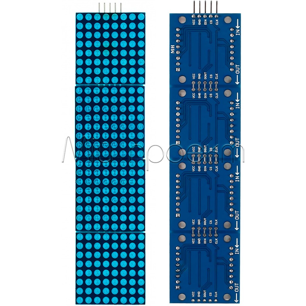Матричний модуль MAX7219 для Arduino (4 в1)