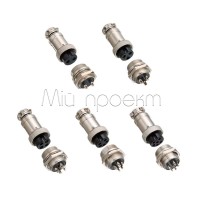 Роз'єми GX16 тато і мама (1 пара) 2-3-4-5-6 pin