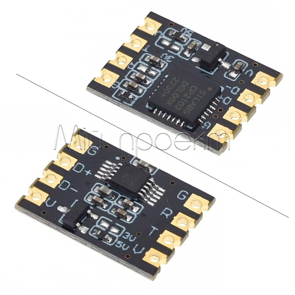 ZY CH340-CP2102 Преобразователь интерфейса USB - TTL UART
