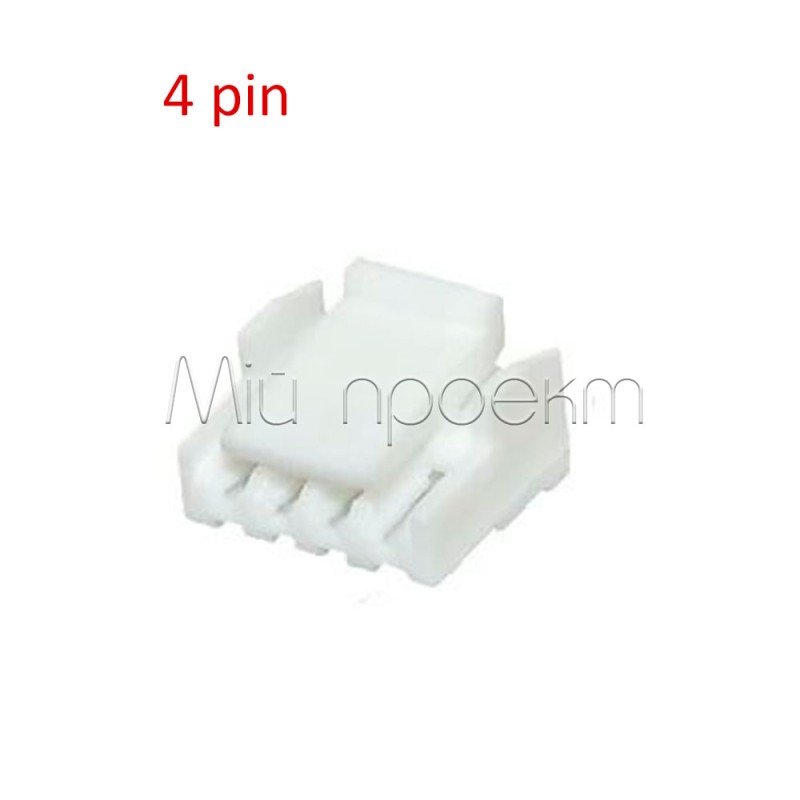 Разъем JST-GH 1.25-2P-3P-4P-5P-6P-7P-8P-10P-FM (монтаж на провод) (корпус)