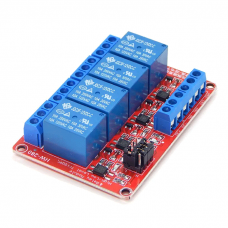 4-канальний модуль реле (низький-високий рівень) 5В-12В