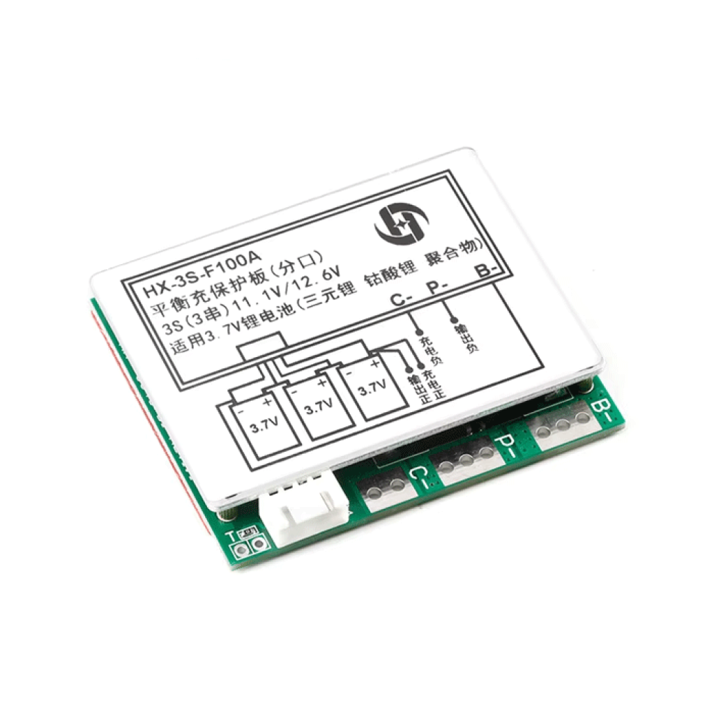 HX-3S-F100A BMS контролер заряду розряду (12,6V 100A) з балансуванням