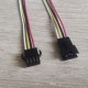 Разъем JST-SM-4P комплект папа мама на проводе 15см (22 AWG) (коннектор 2.54мм пара)