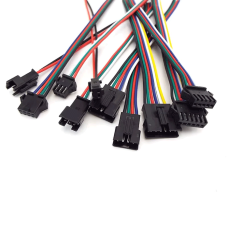 Роз'єм JST-SM-4P комплект тато мама на дроті 15см (22 AWG) (конектор 2.54мм пара)