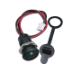 Врізний роз'єм USB Type C (2 пін)