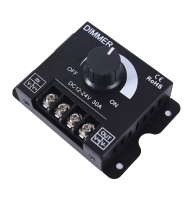 Диммер, регулятор мощности 12 – 24В до 30А для светодиодной ленты