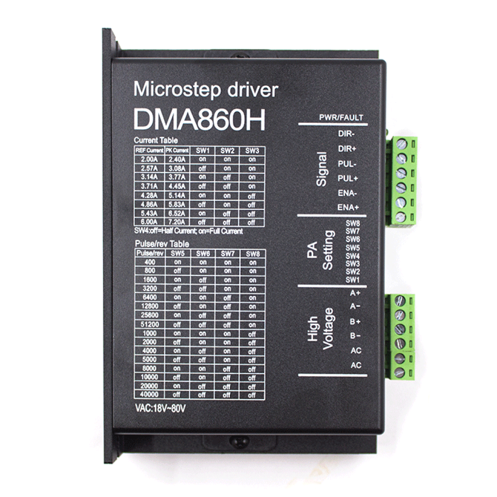 Драйвер шагового двигателя DMA860H