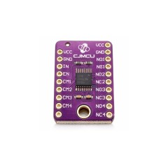 Модуль TS3A5018 — 4-канальний аналоговий перемикач SPDT (10Ω)