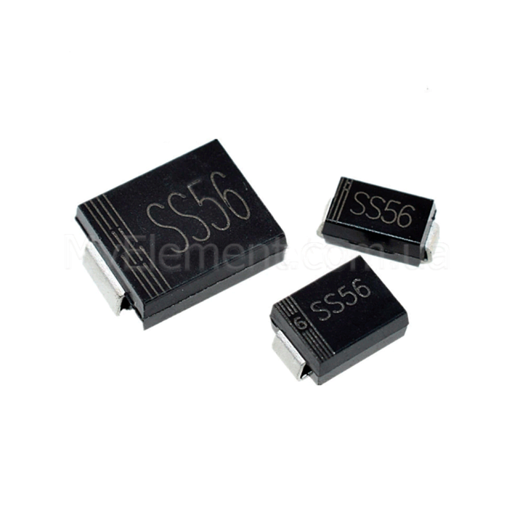 Диод Шоттки SS56 корпус SMA (DO-214) (5A 60V)
