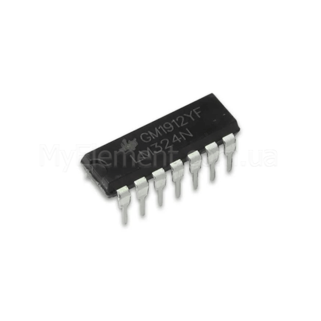 Операционный усилитель LM324N корпус DIP-14 (SOP-14)