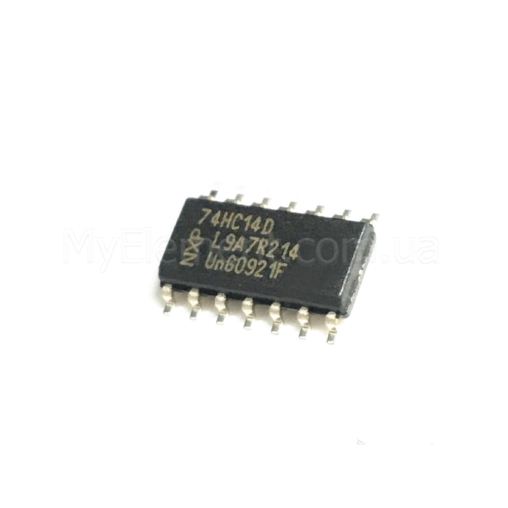 Микросхема 74HC14D корпус SOP-14