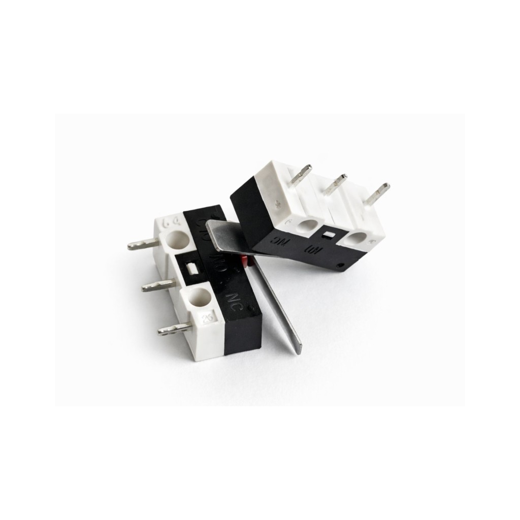 Кінцевий мікроперемикач 2A з прямим важелем KW10-Z1P (3-pin, прямі ніжки)