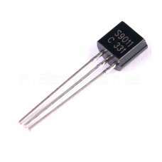 Транзистор NPN биполярный S9011 (0.03A 30V) корпус ТО-92