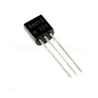 Транзистор PNP биполярный S9012 (0.5A 25V) корпус ТО-92