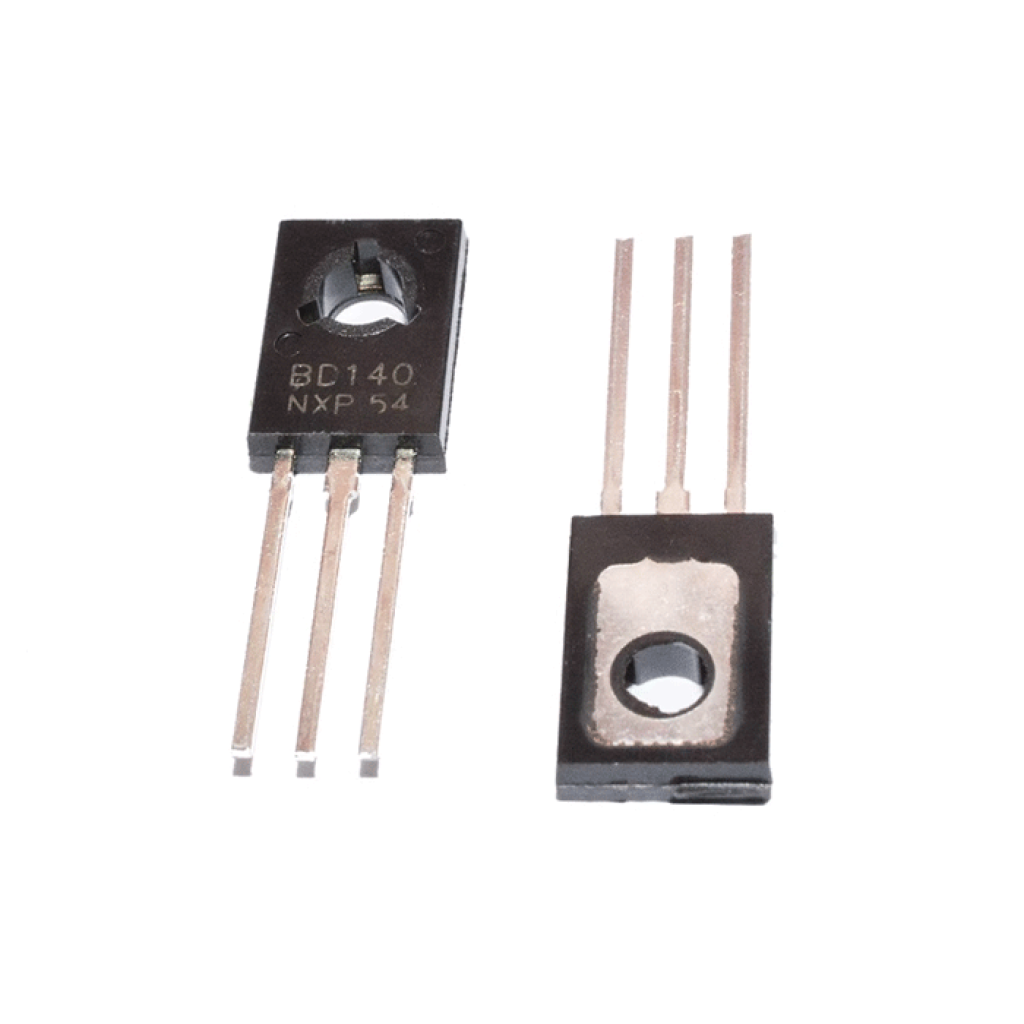 Транзистор PNP біполярний BD140 (100V 1.5A 8W) корпус TO-126