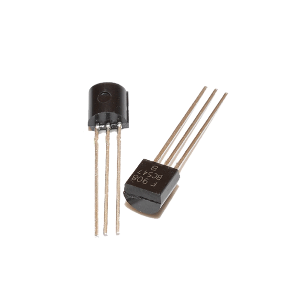 Транзистор NPN биполярный BC547 (45V 100mA) корпус TO-92