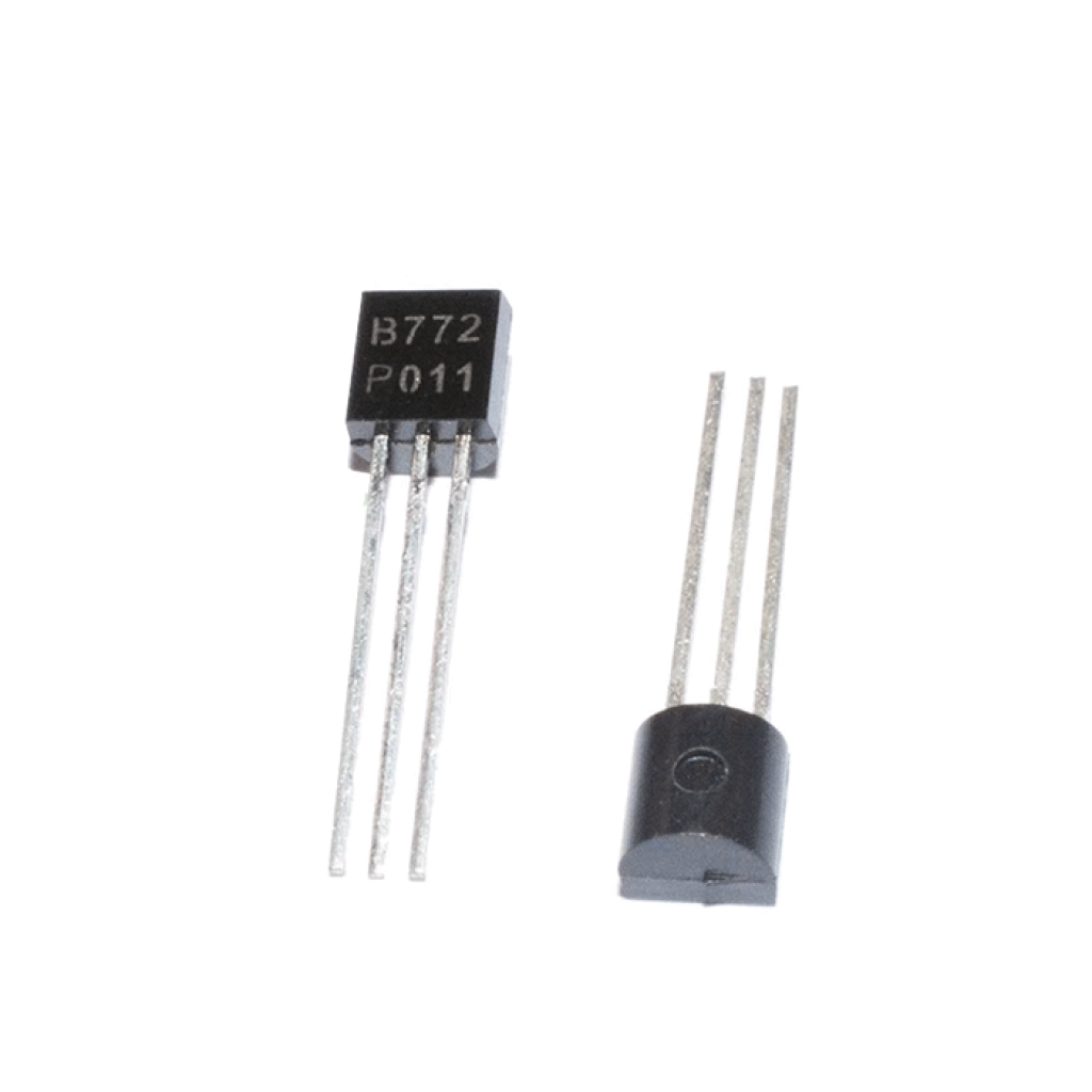 10PCS B772 2SB772 PNP Power Transistor – 3A 40V TO-252 Surface Mount