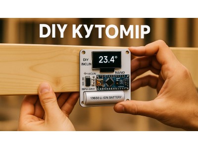 Diy Інклінометр (Кутомір)