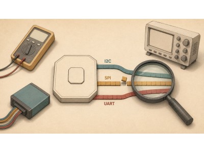 I2C, SPI та UART на практиці: типові помилки й діагностика