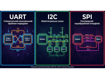 I2C, SPI, UART - что это такое и как работают интерфейсы микросхем