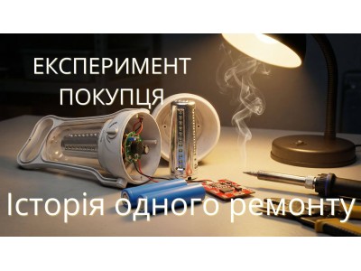 Як я перероблював свій ліхтар і ледь не спалив його