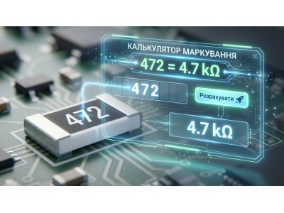 Калькулятор маркування SMD резисторів