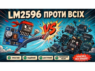 LM2596 против всех: Разбираем "народные" DC-DC модули из ящика радиолюбителя