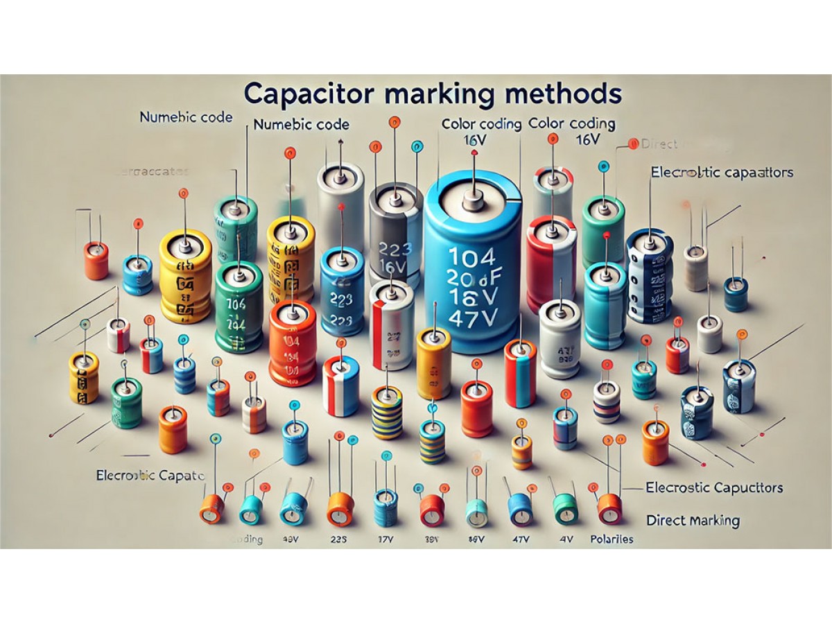 Маркування конденсаторів: таблиці, розшифровка кодів 