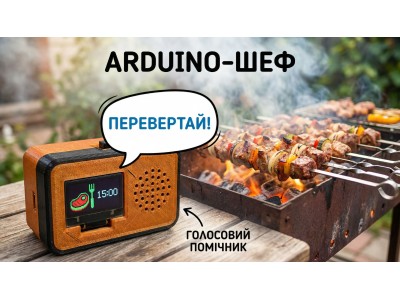 Приготування шашлика з Ардуіно та друзями
