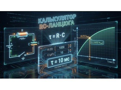 Калькулятор RC-ланцюга: поглиблений аналіз