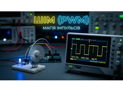 ШИМ (PWM): как управлять яркостью светодиодов и скоростью моторов