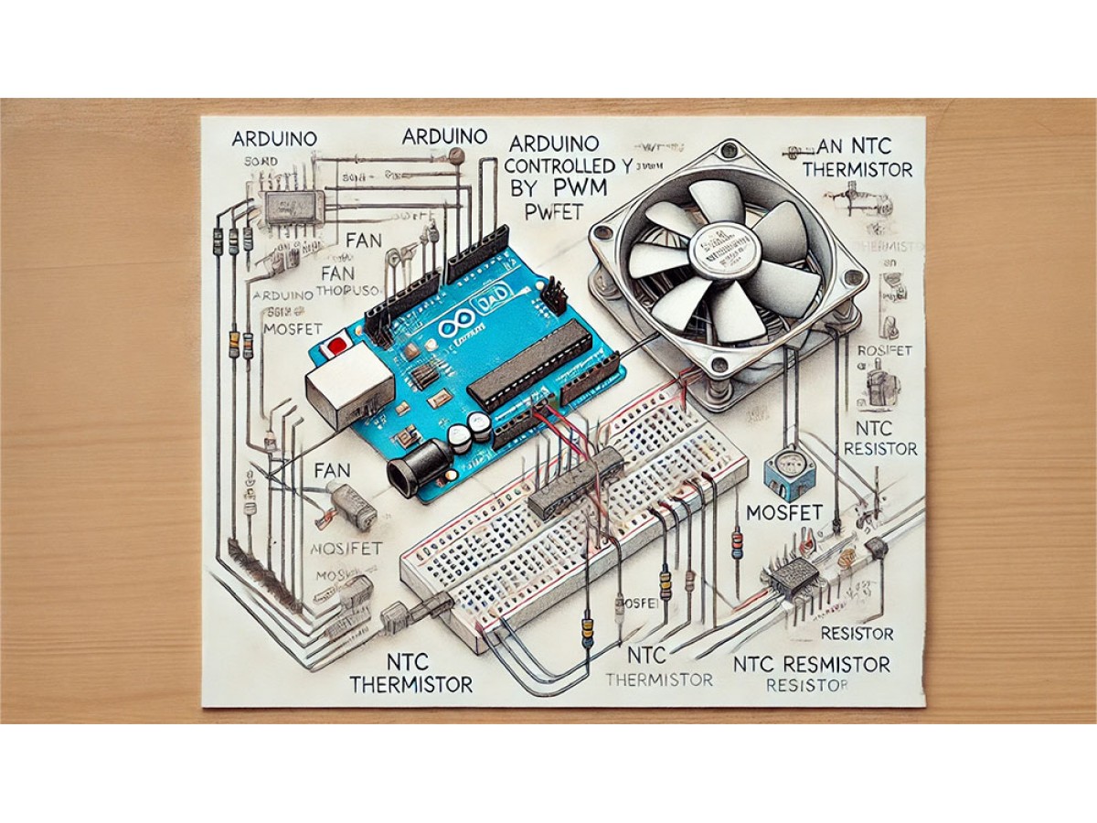 ШІМ та термістор: розумне керування вентиляторами для охолодження систем