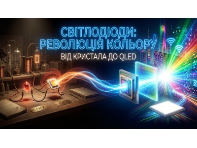 Світлодіоди: Історія винаходу, що змінив світ